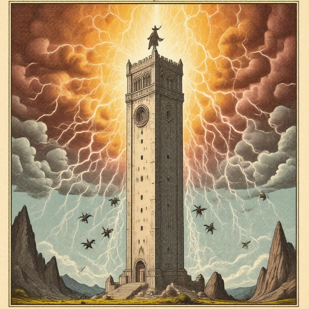 AI-created image of The Tower