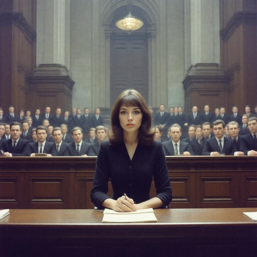AI-created image of The Trial of Christine Keeler