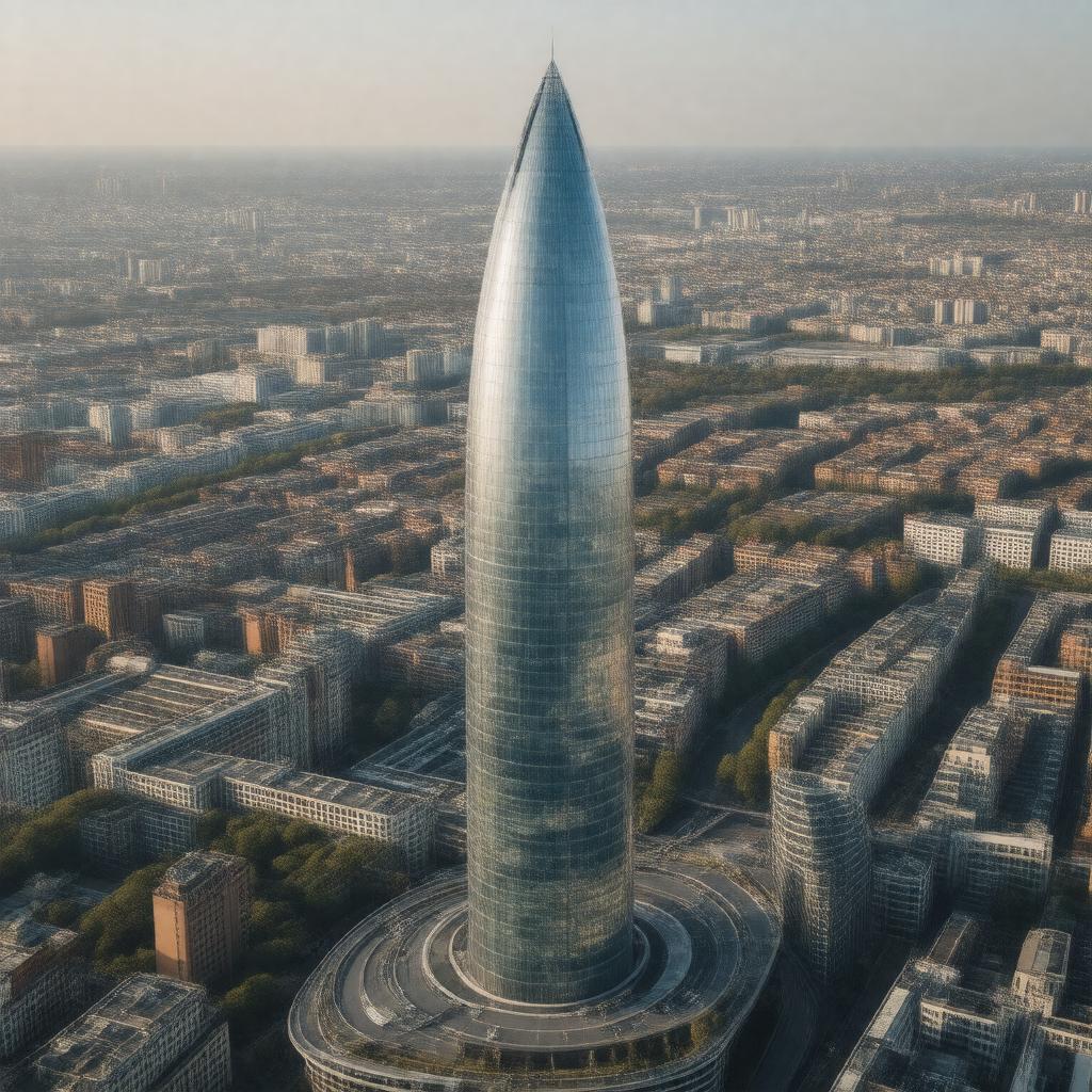 AI-created image of The Tulip (proposed)