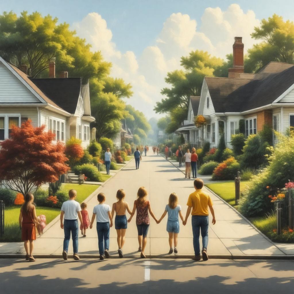 Click to view larger image AI-created image of The Two-Income Trap