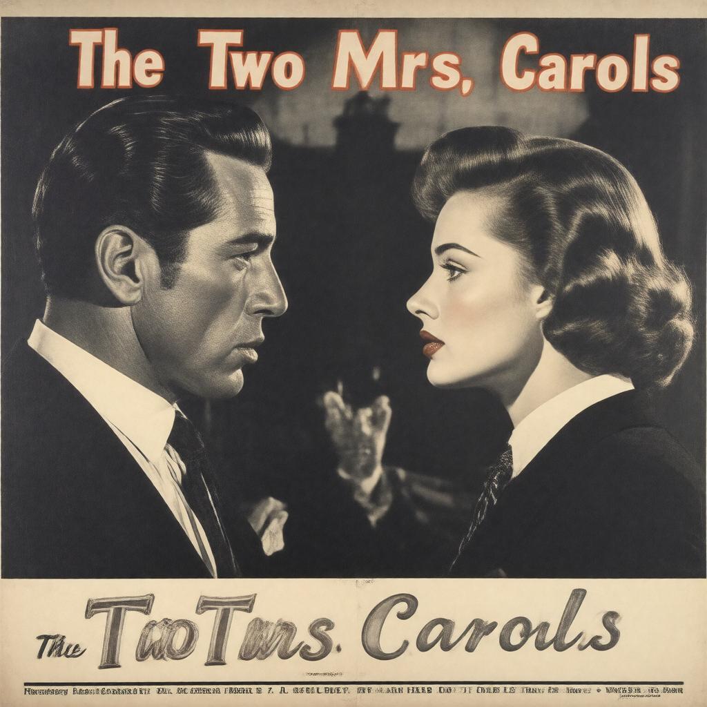 AI-created image of The Two Mrs. Carrolls