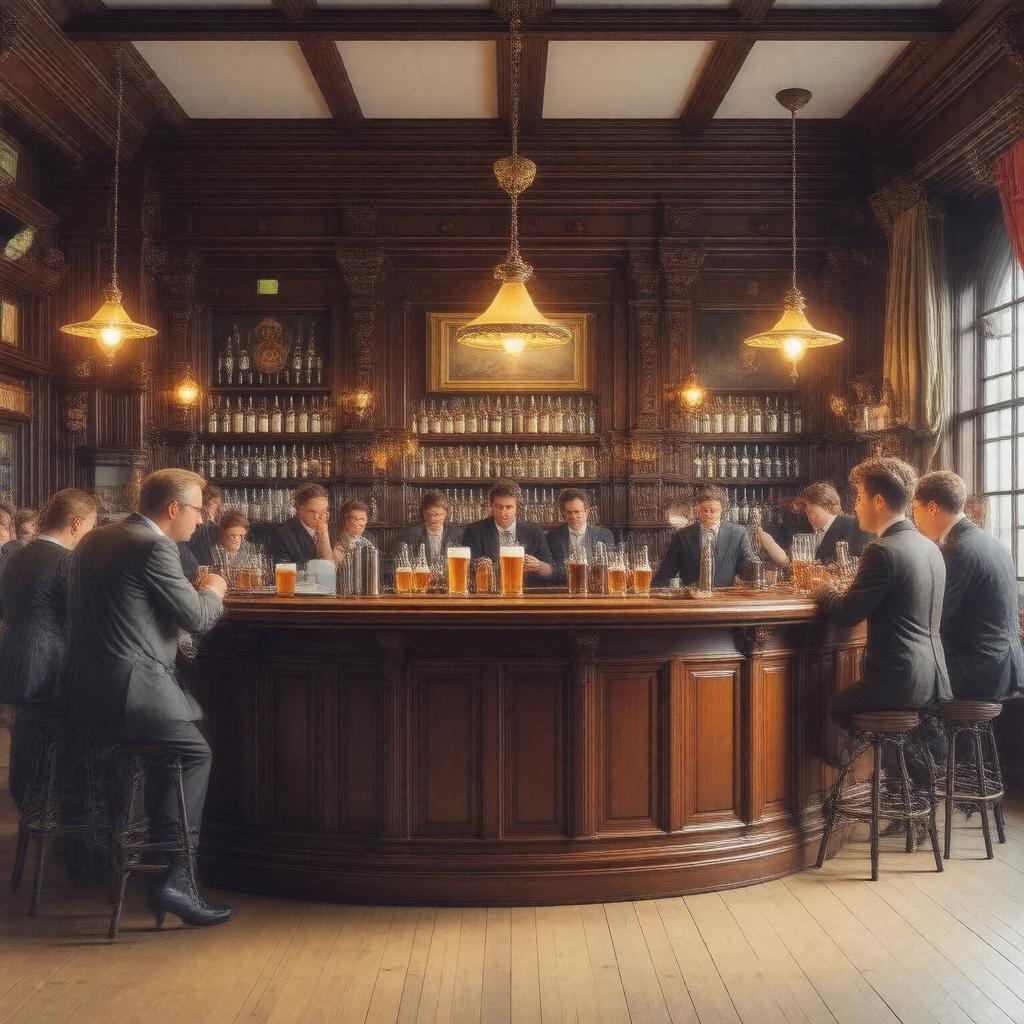AI-created image of The Union Bar