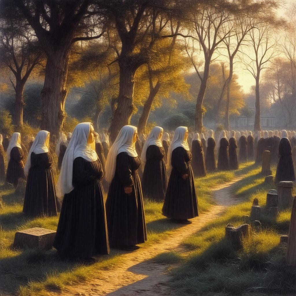 AI-created image of The Vale of Rest