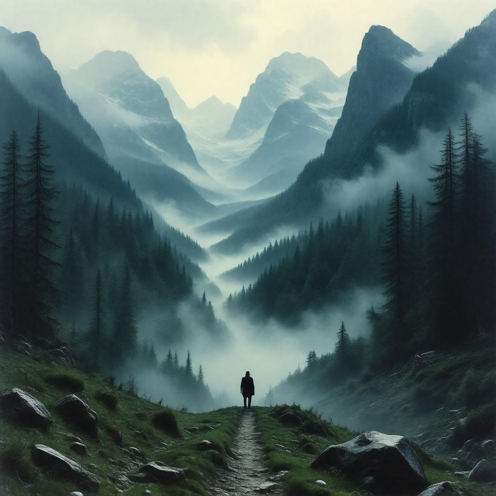 AI-created image of The Valley of Fear