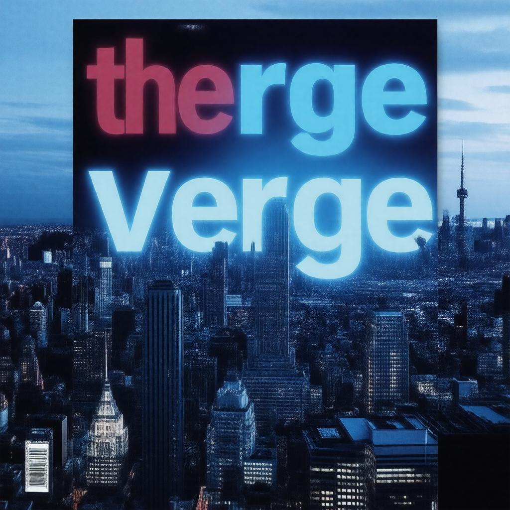 AI-created image of The Verge