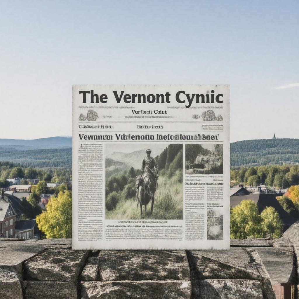 AI-created image of The Vermont Cynic