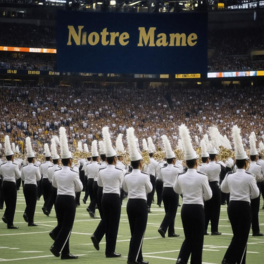 AI-created image of The Victory March