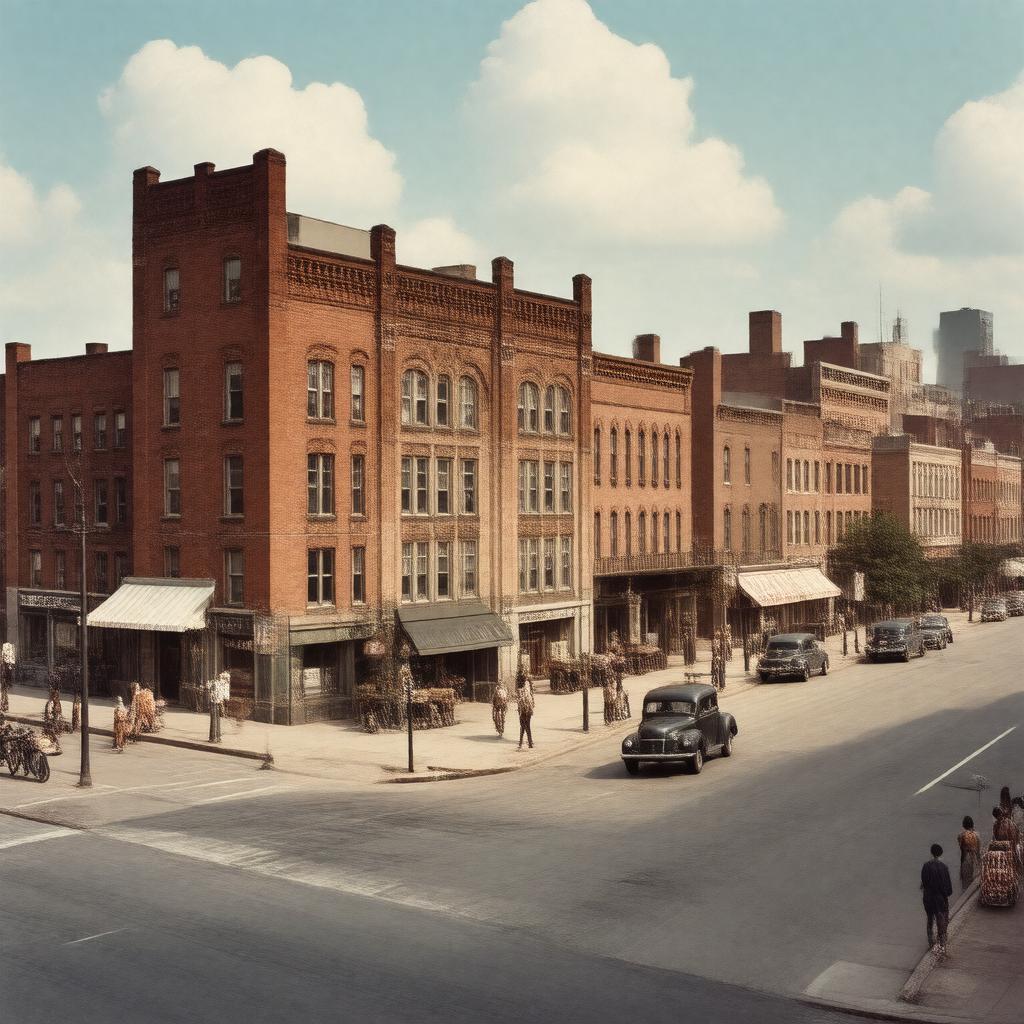 AI-created image of The Ville