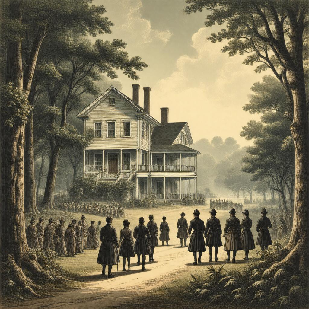 AI-created image of The Virginians