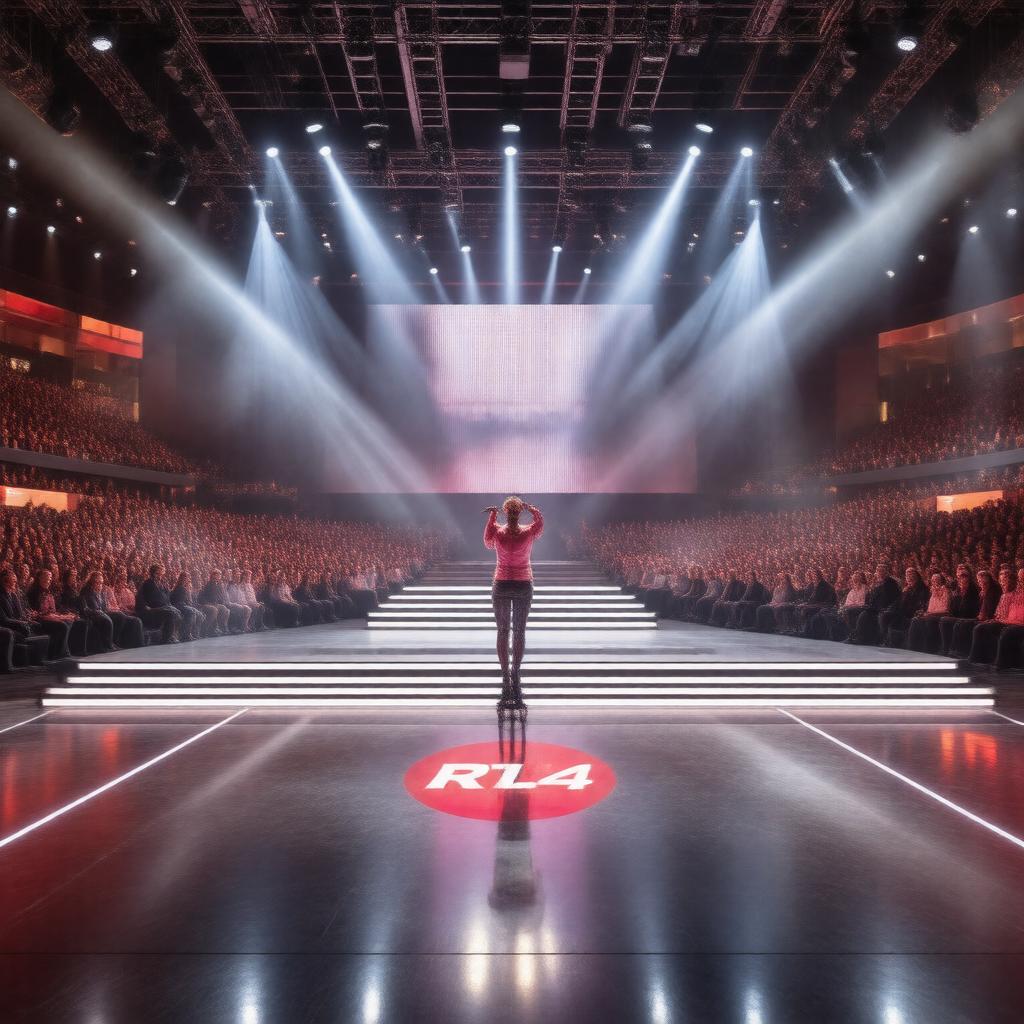 AI-created image of The Voice