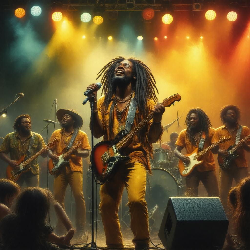 AI-created image of The Wailers