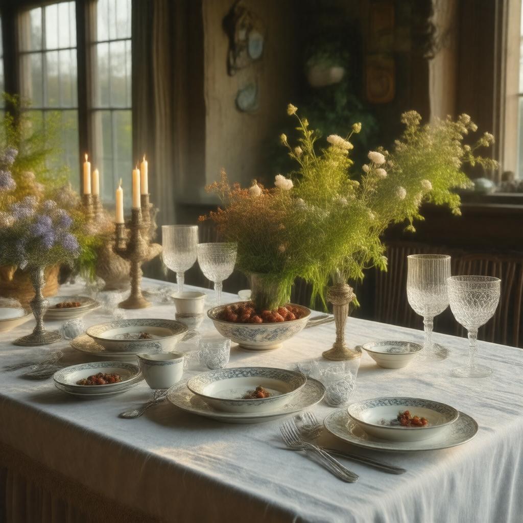 AI-created image of The Waiting Supper