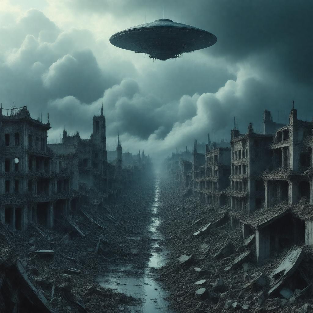 AI-created image of The War of the Worlds (TV series)