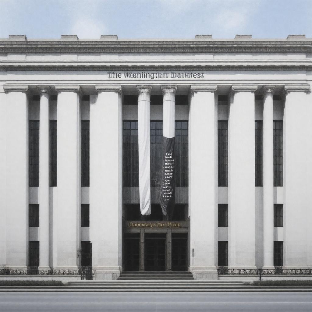 AI-created image of The Washington Post