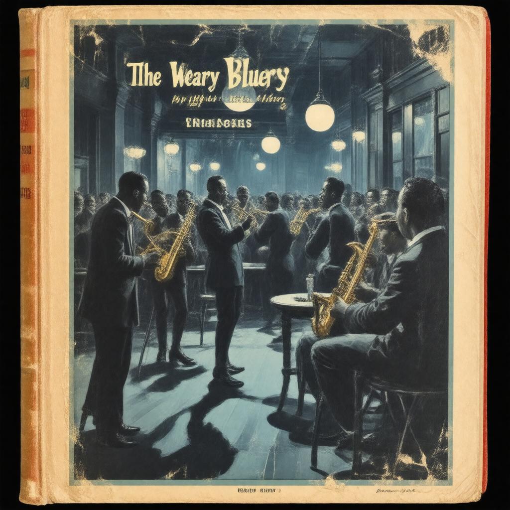 AI-created image of The Weary Blues