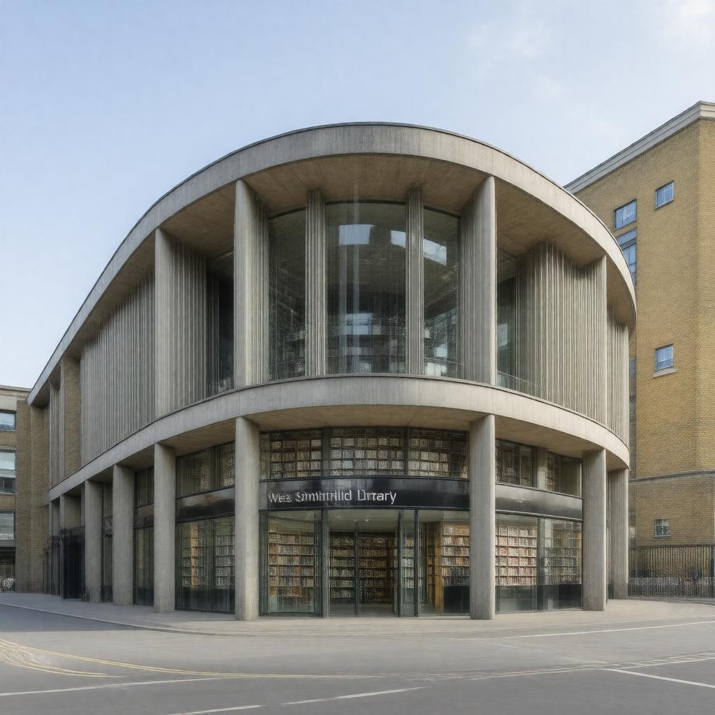 AI-created image of The West Smithfield Library
