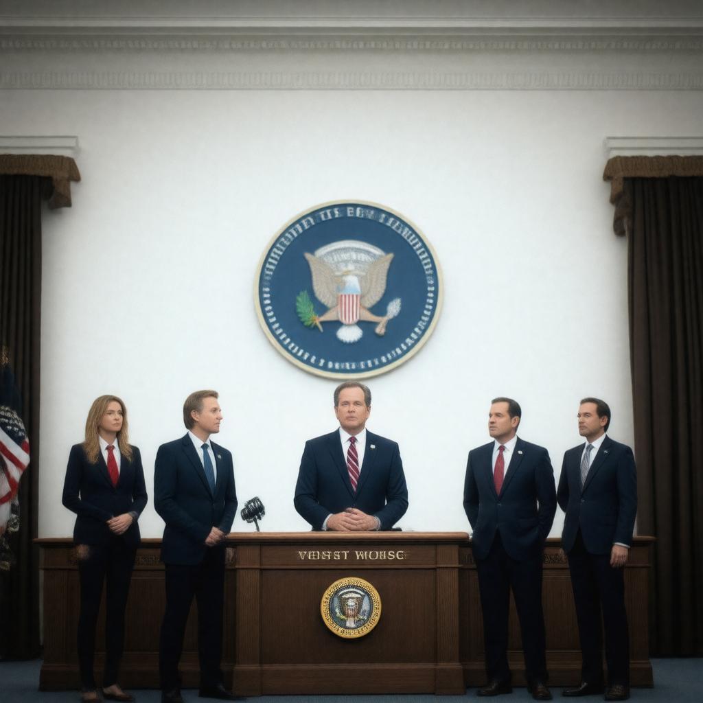 AI-created image of The West Wing