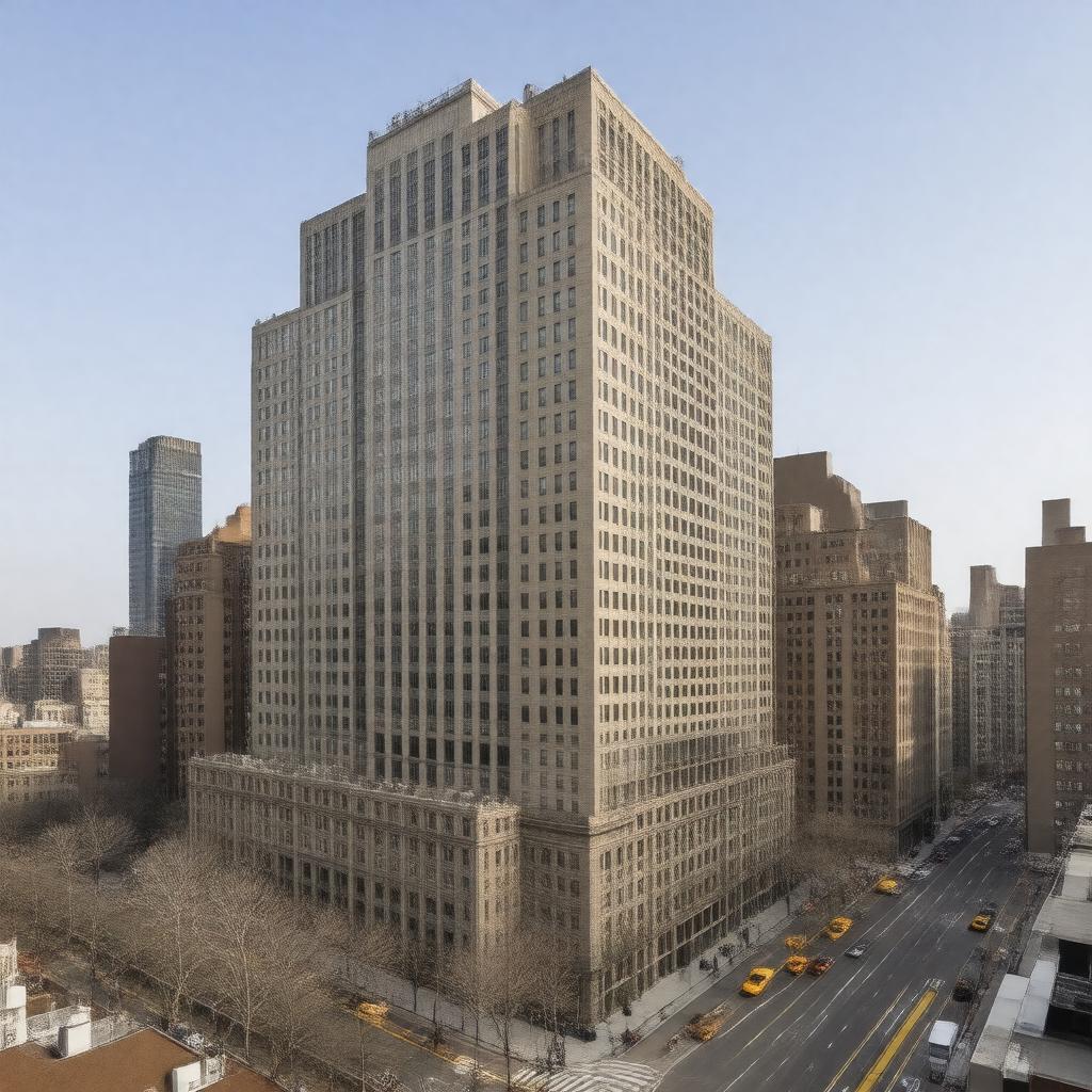 AI-created image of The Westin Copley Place