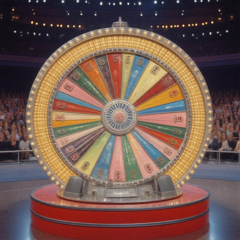 AI-created image of The Wheel of Fortune