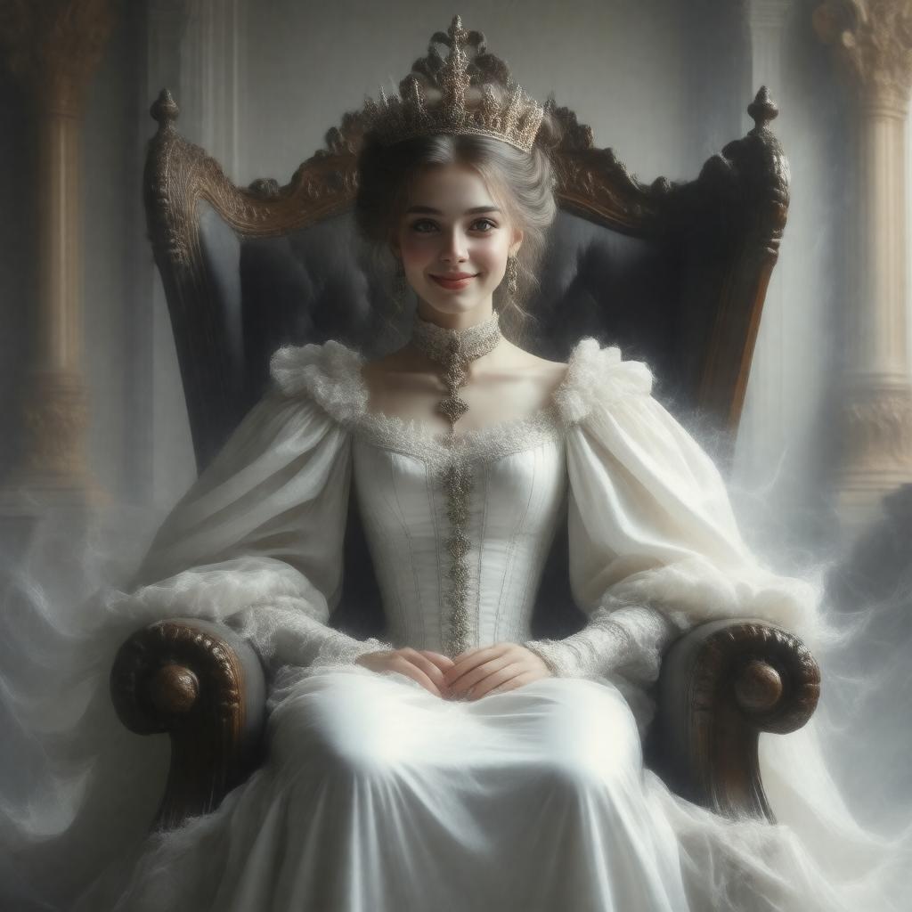 AI-created image of The White Queen