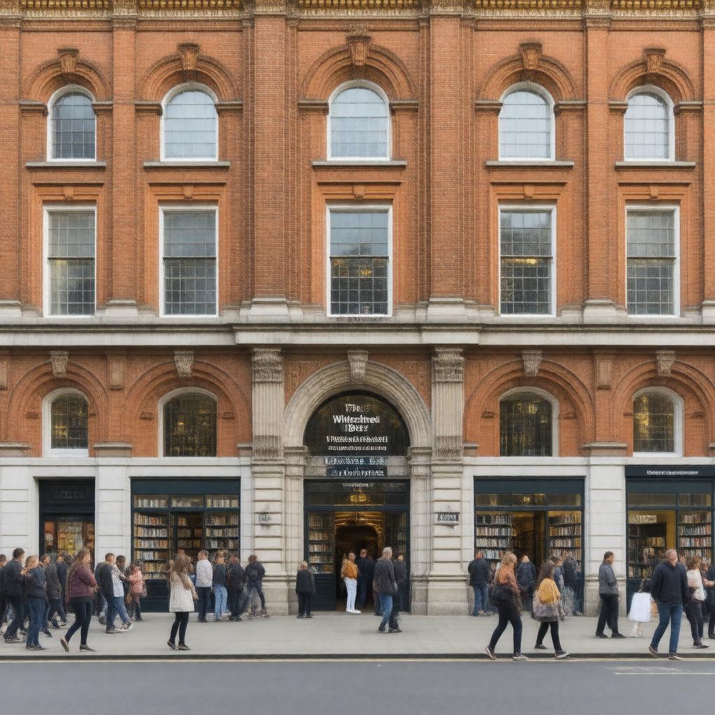 AI-created image of The Whitechapel Library
