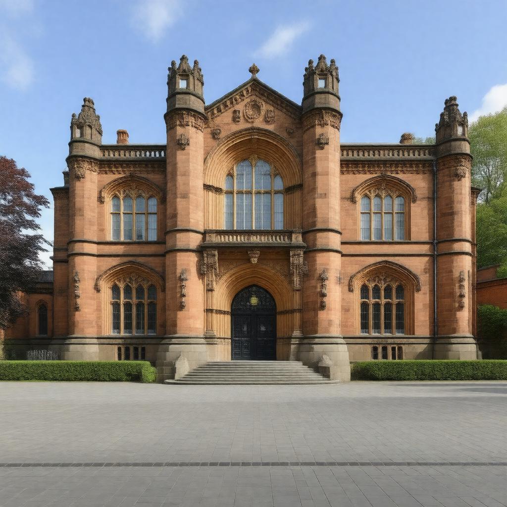 AI-created image of The Whitworth Art Gallery