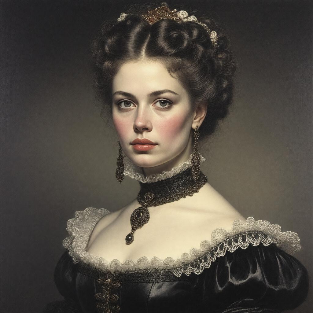 AI-created image of The Wicked Lady