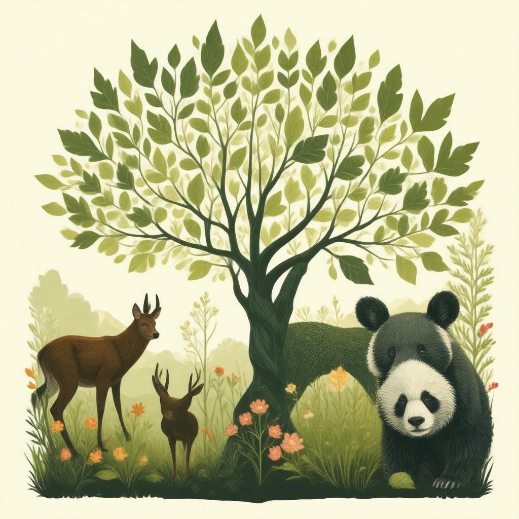 AI-created image of The Wildlife Trusts