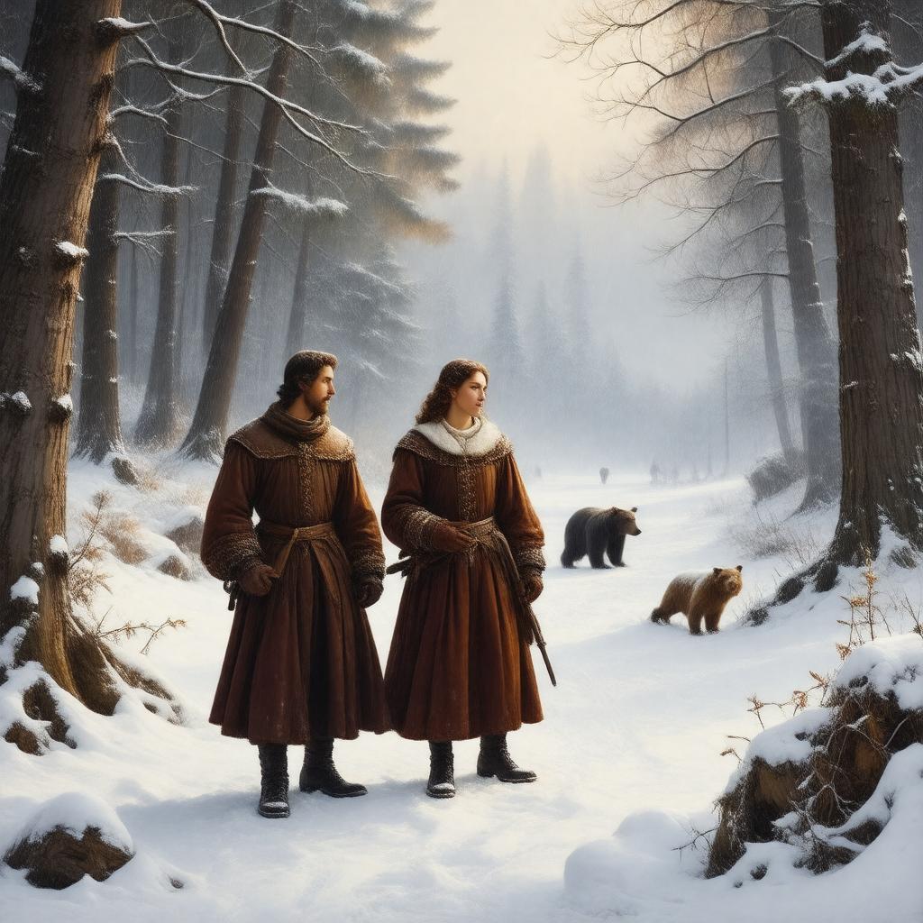 AI-created image of The Winter's Tale