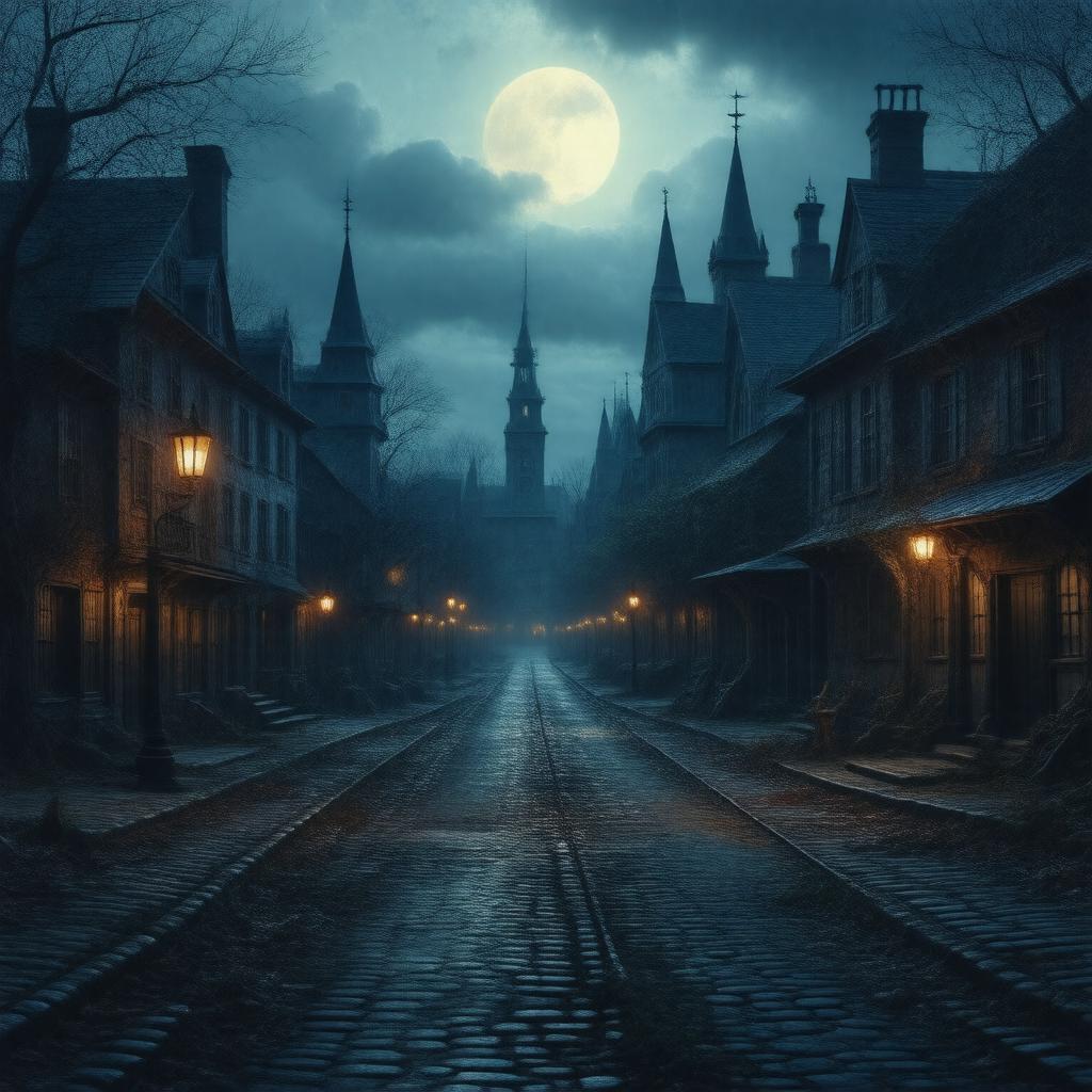 AI-created image of The Witch City