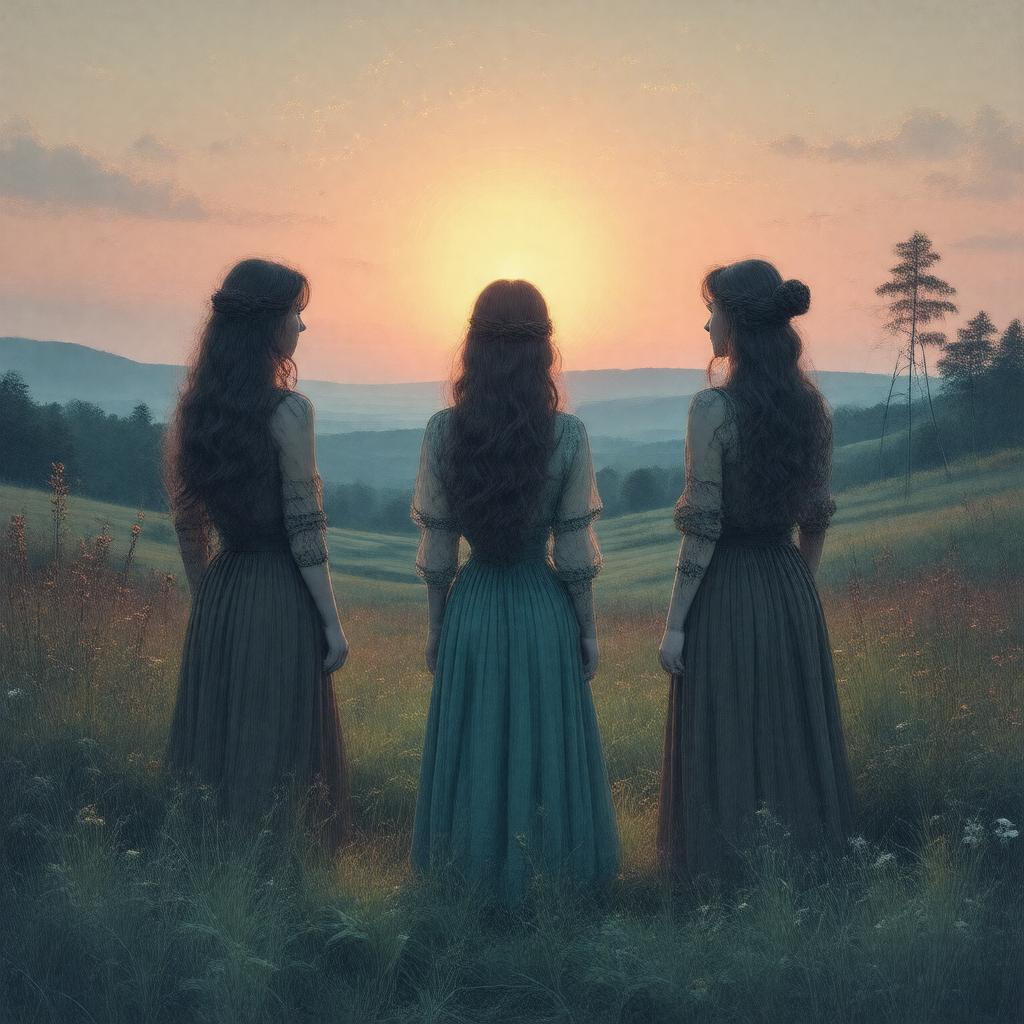 AI-created image of The Witches of Eastwick