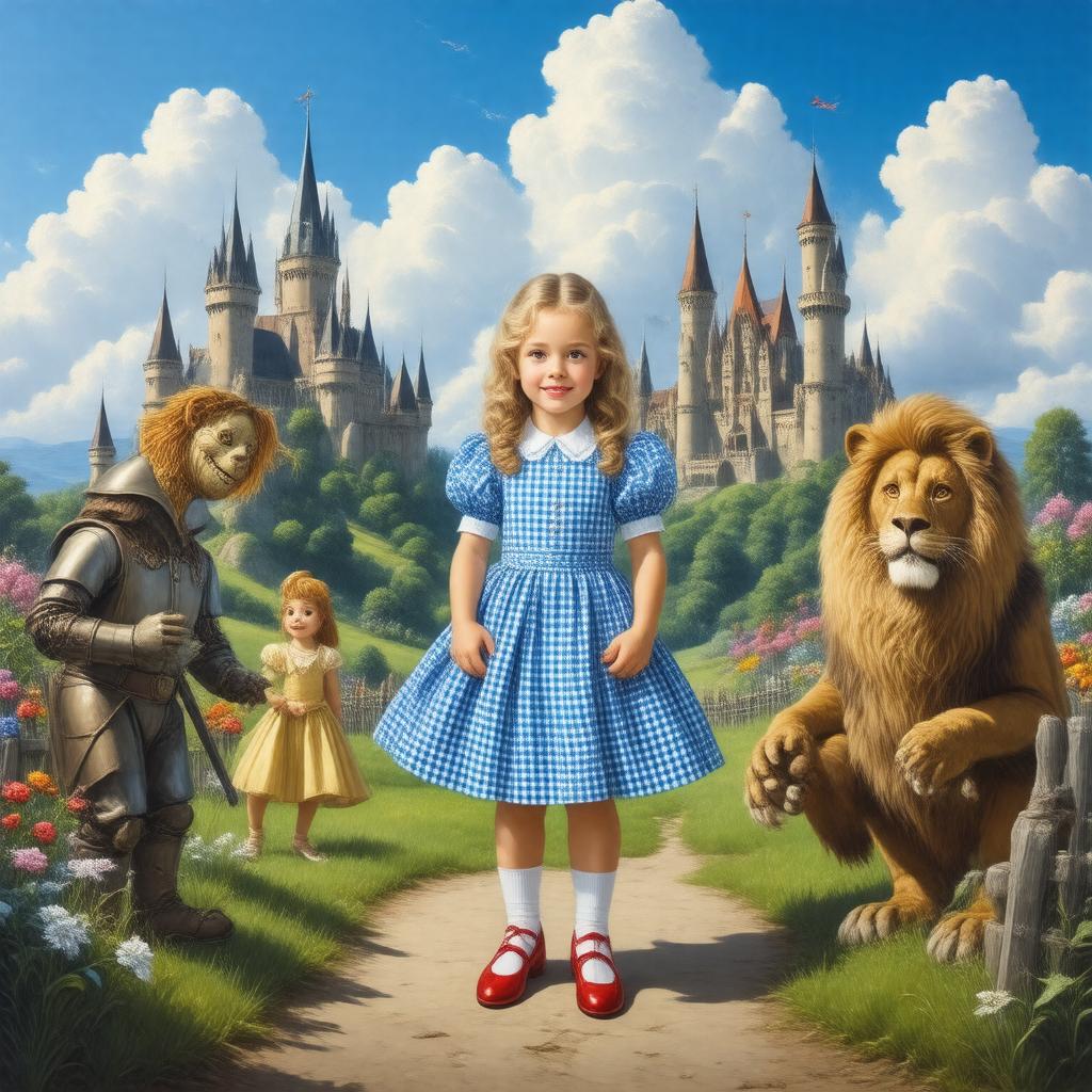 AI-created image of The Wizard of Oz (1939 film)