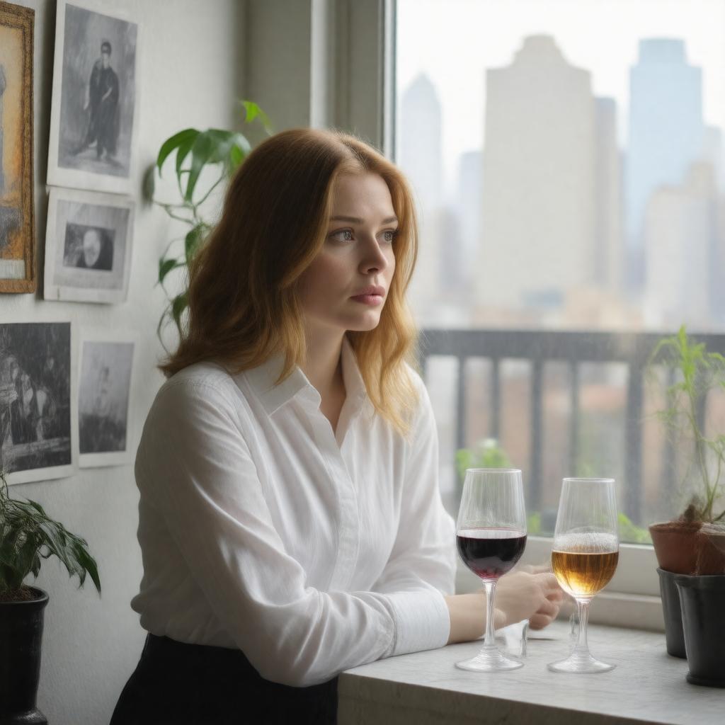 AI-created image of The Woman in the Window (film)