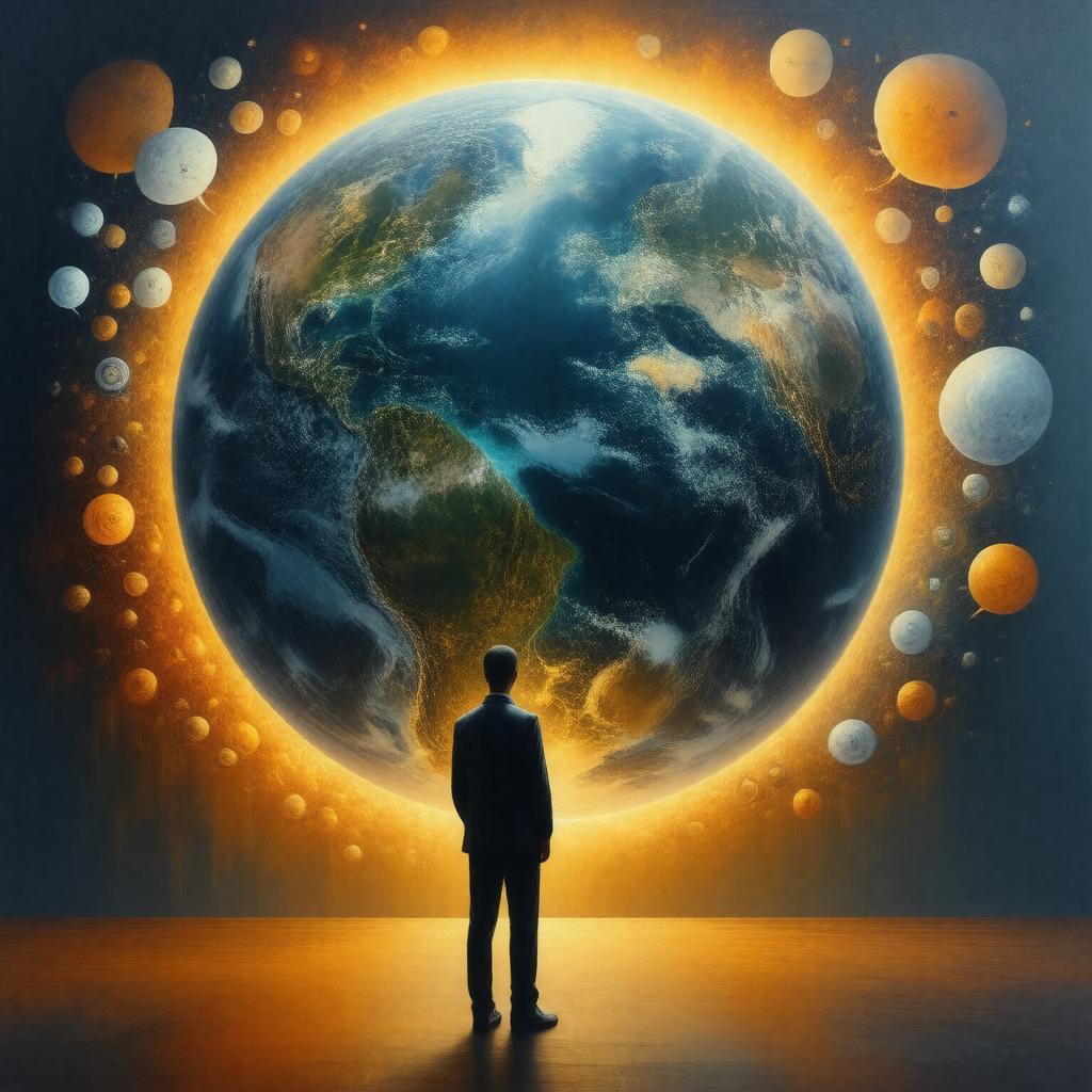 AI-created image of The World and the Individual