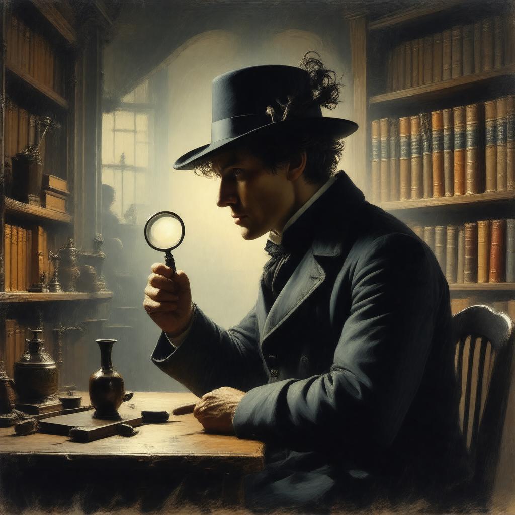 Click to view larger image AI-created image of The World's Greatest Detective