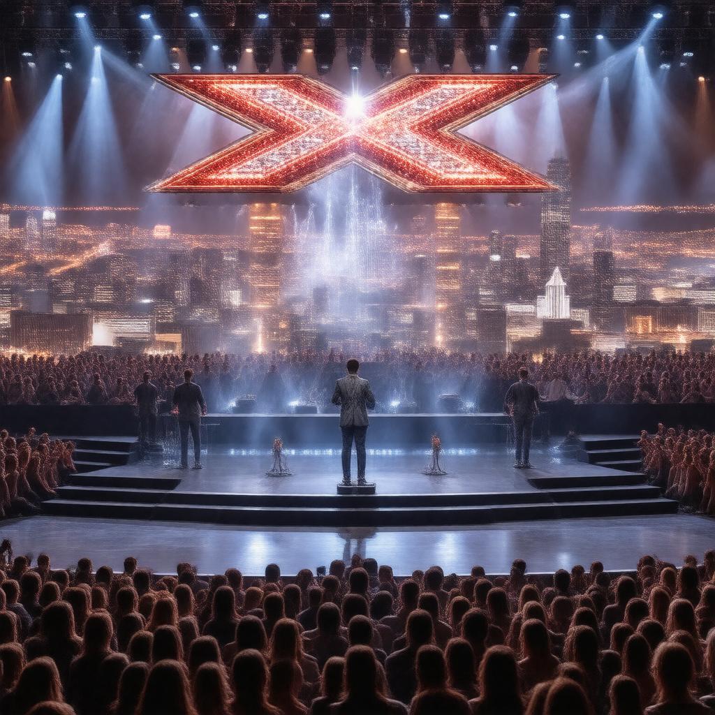 AI-created image of The X Factor USA