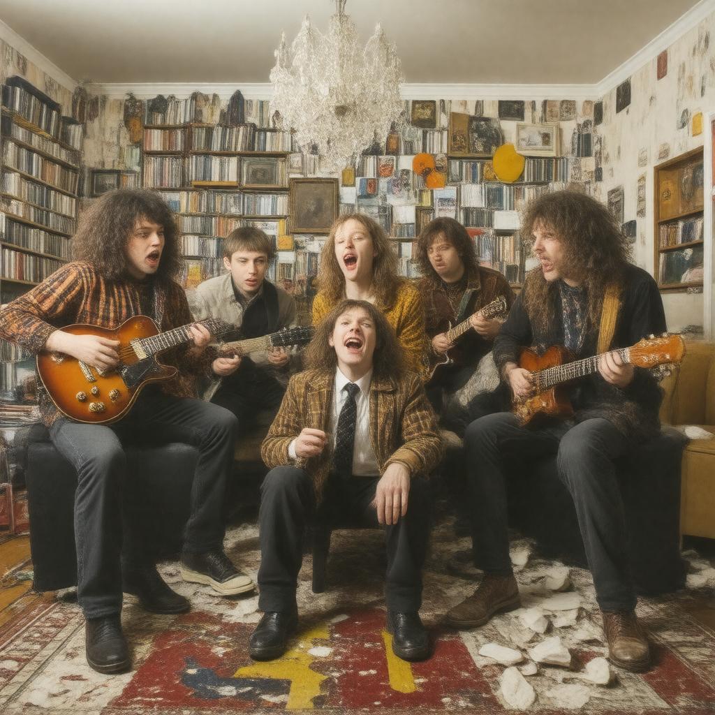 AI-created image of The Young Ones