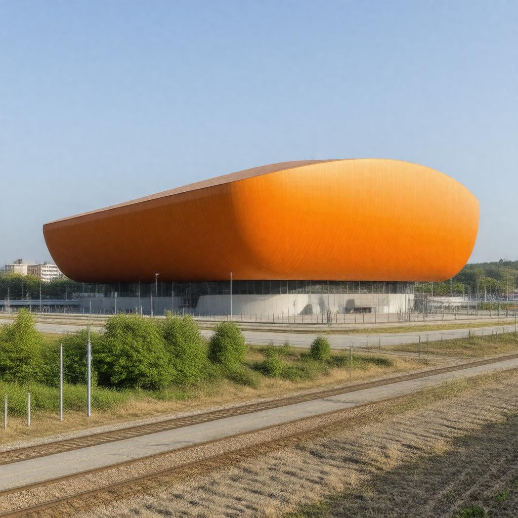 AI-created image of The Zénith de Strasbourg