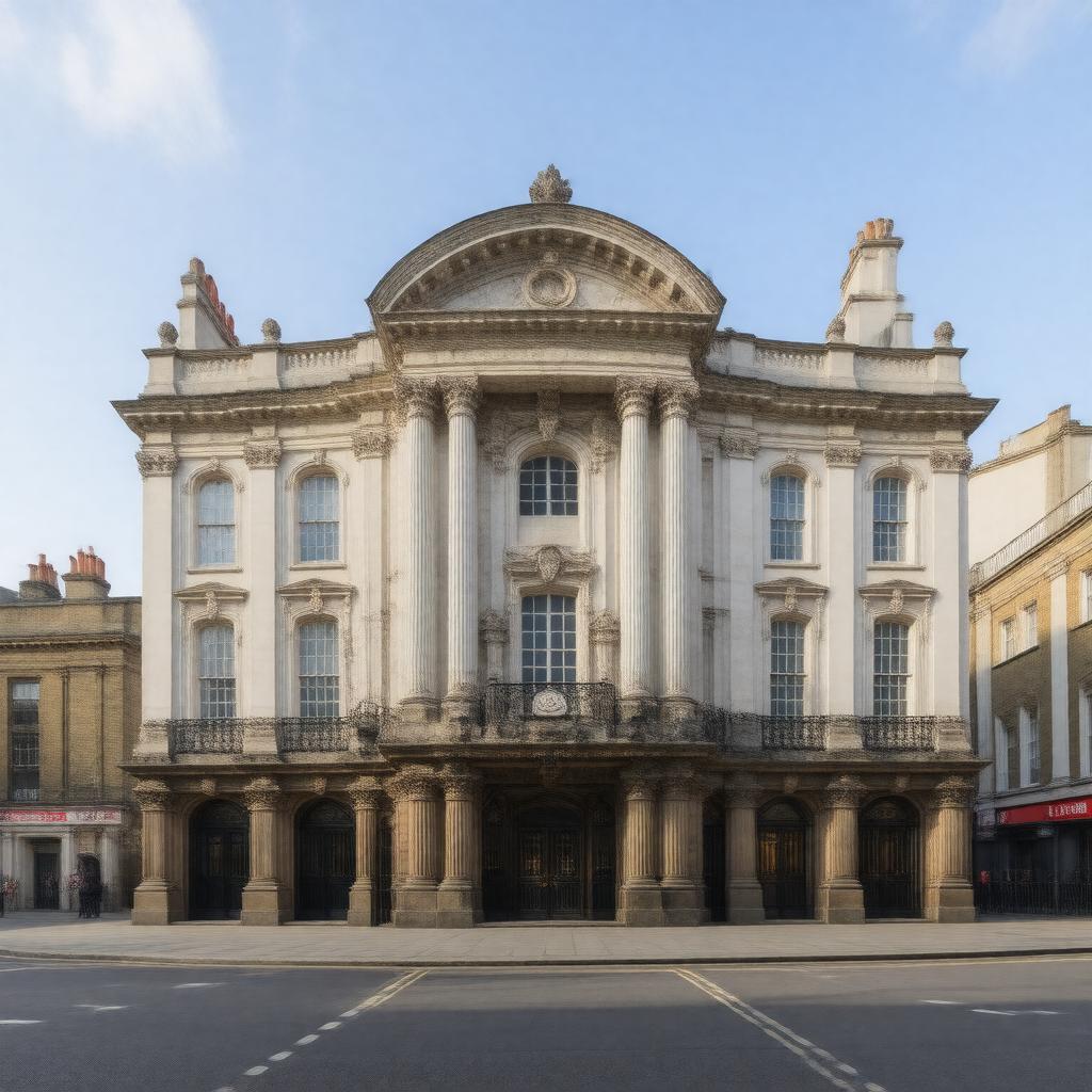 AI-created image of Theatre Royal, Drury Lane
