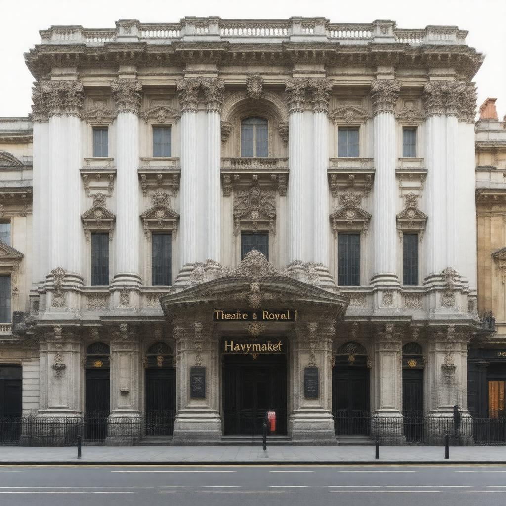 AI-created image of Theatre Royal Haymarket