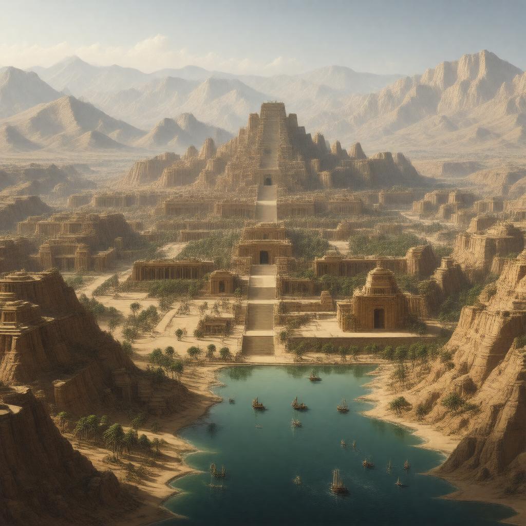 AI-created image of Thebes