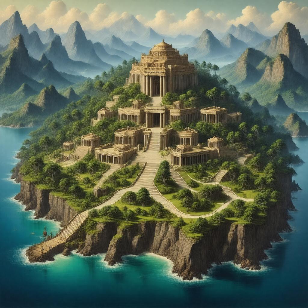 AI-created image of Themyscira