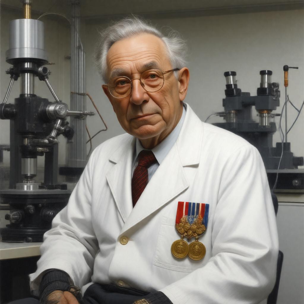 AI-created image of Theodor Hänsch