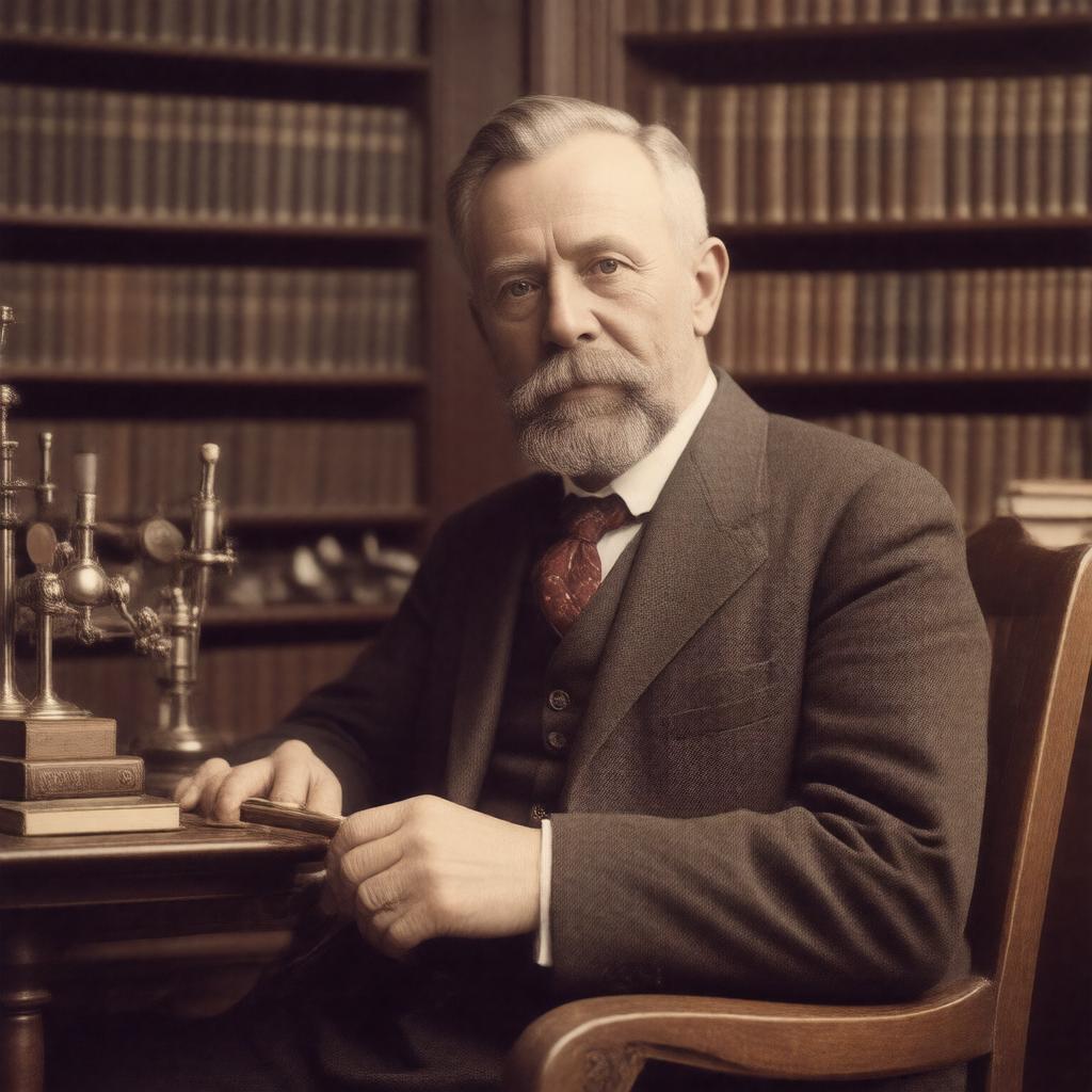 AI-created image of Theodore Lyman