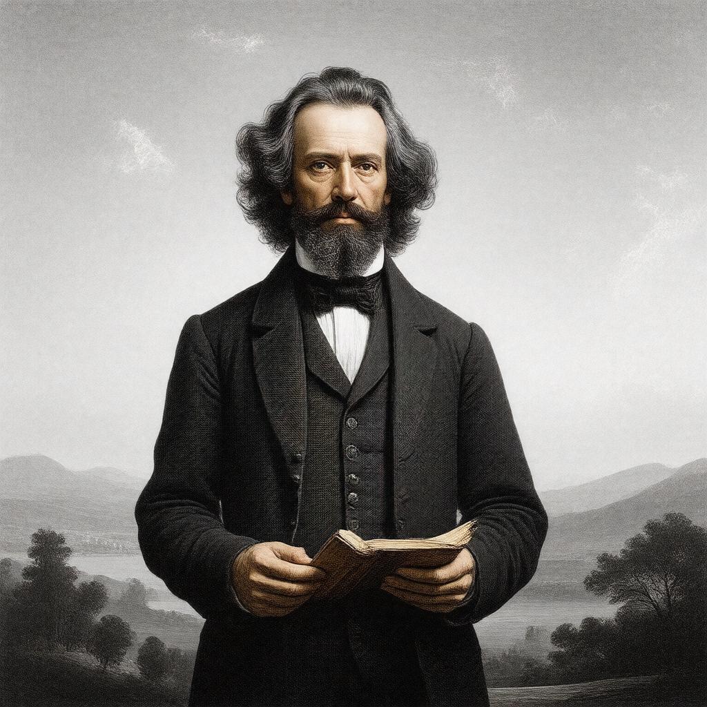AI-created image of Theodore Parker