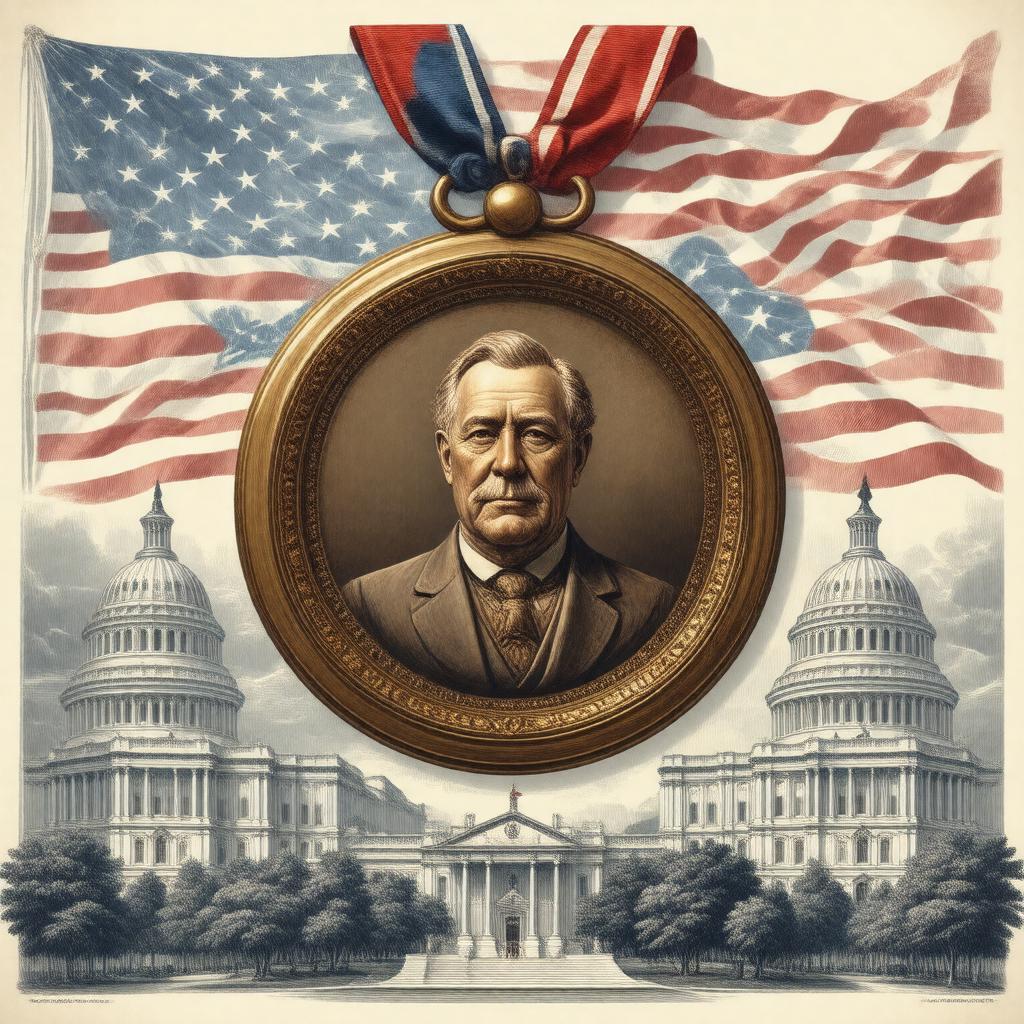 AI-created image of Theodore Roosevelt Award