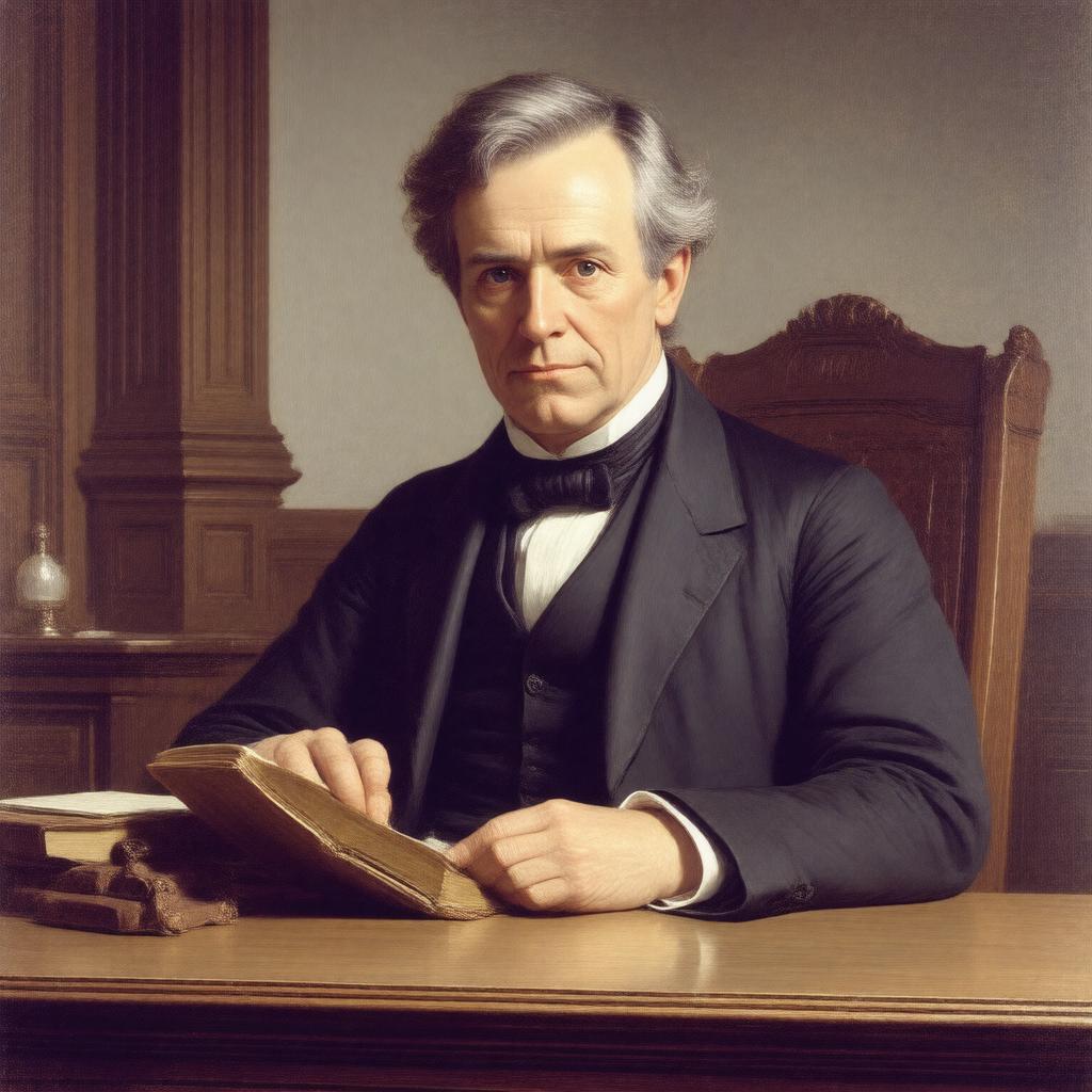 AI-created image of Theodore Sedgwick II