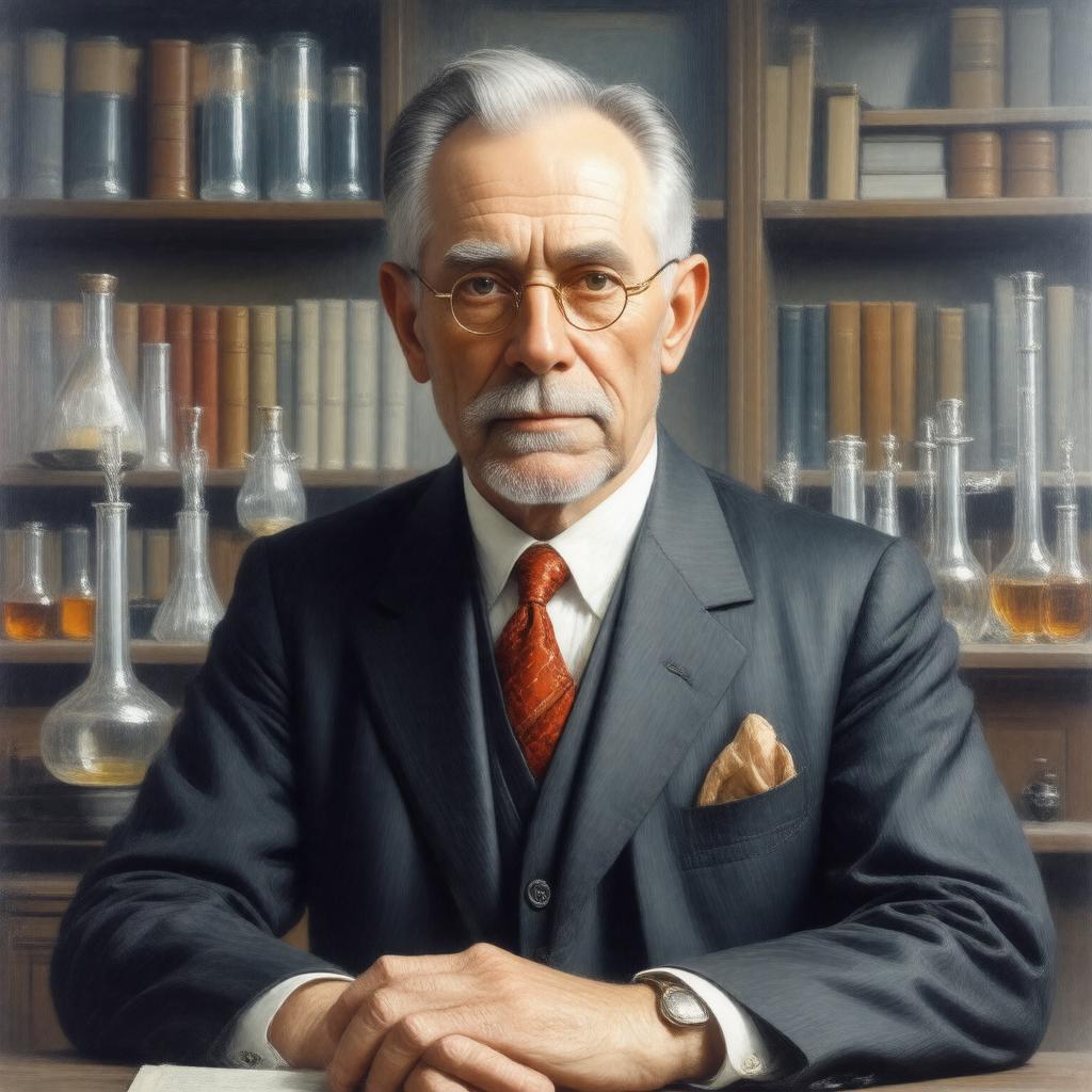 AI-created image of Theodore William Richards