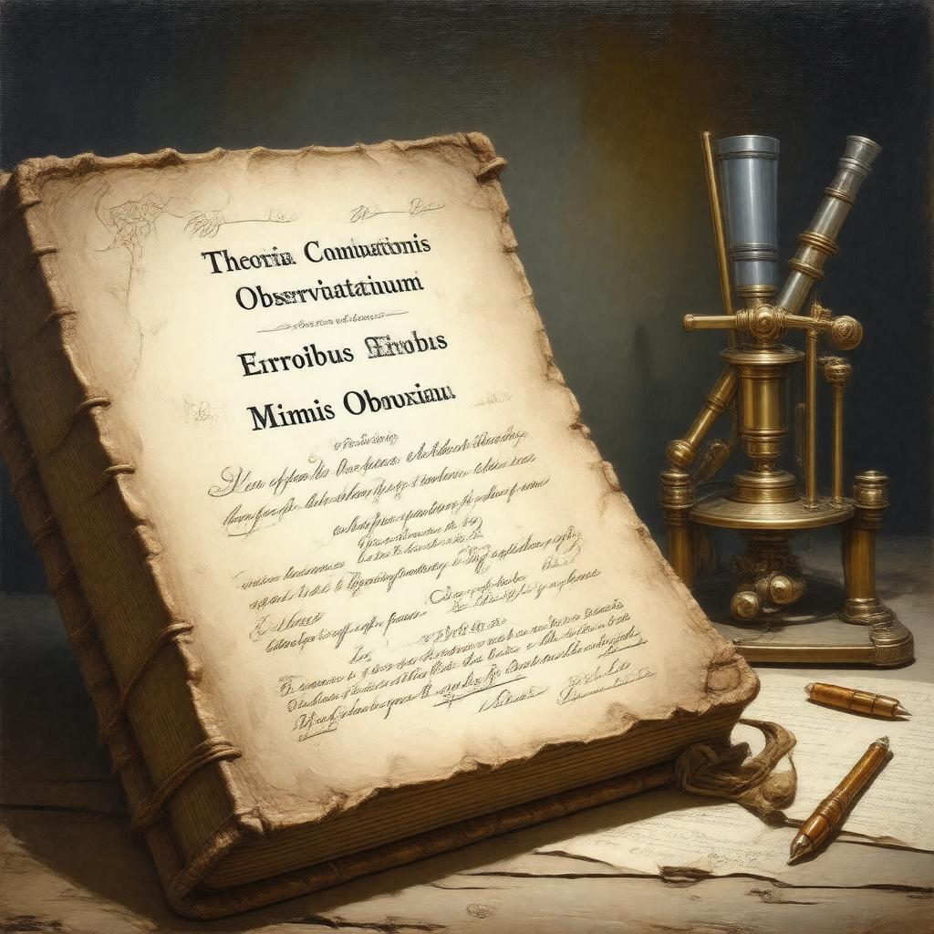 Click to view larger image AI-created image of Theoria Combinationis Observationum Erroribus Minimis Obnoxiae