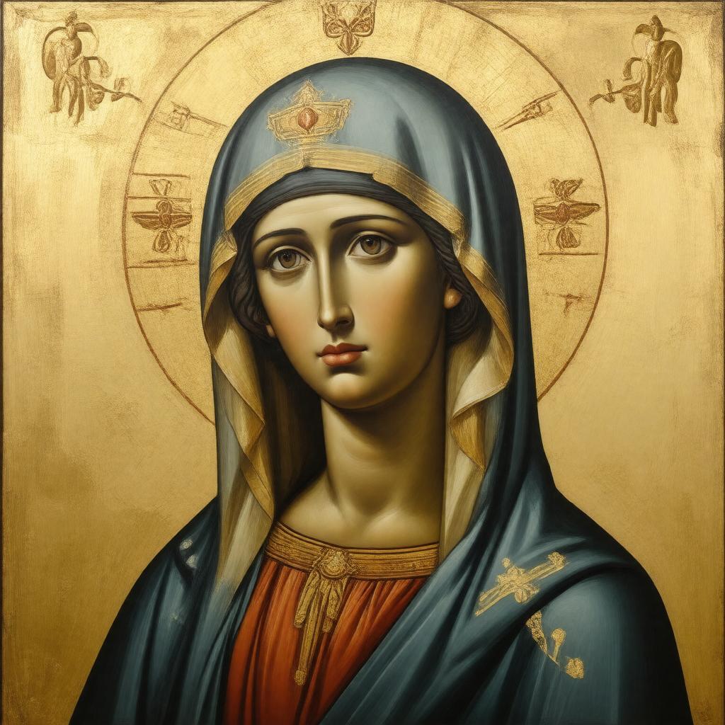 AI-created image of Theotokos